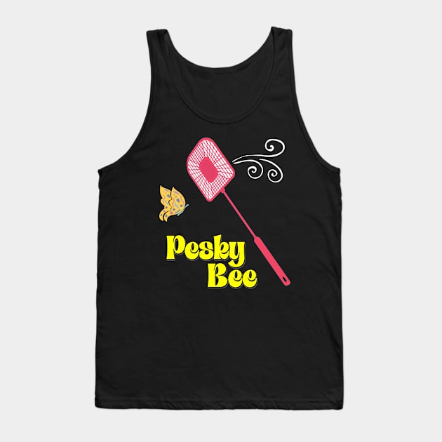 Pesky Bee - DHMIS Tank Top by INLE Designs